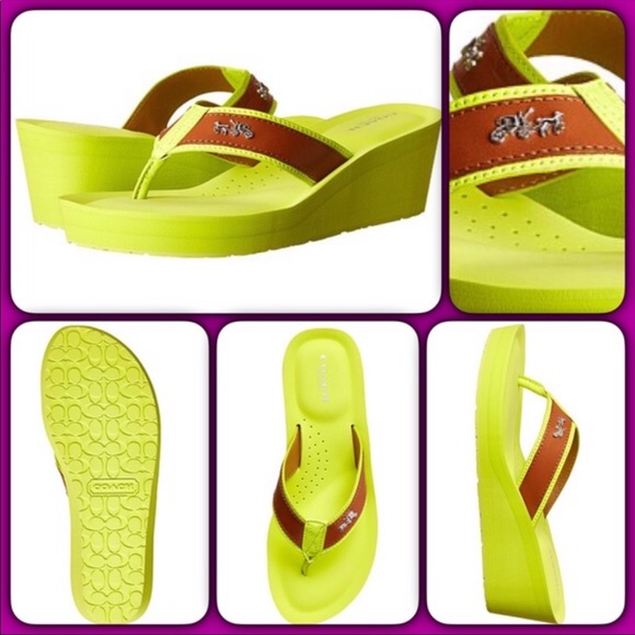 Coach Jolene Thong Wedge - Picture 2 of 3